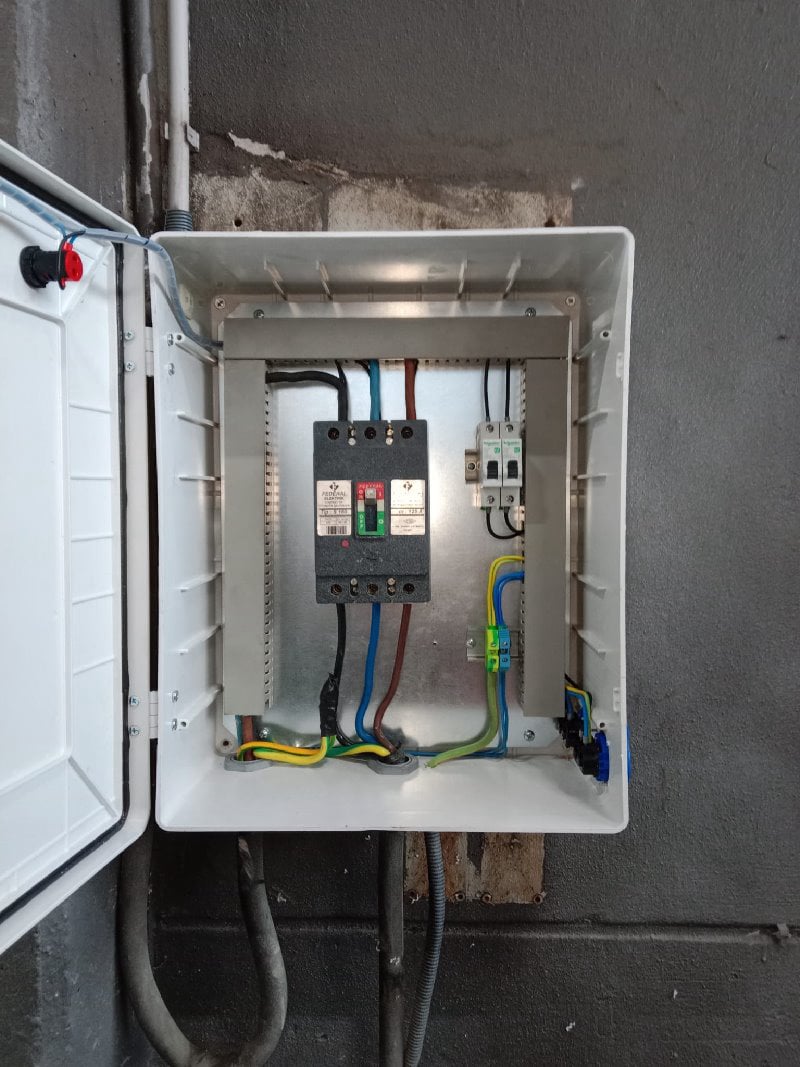 Besleme Panosu Yenileme Son Hali | Tel: 0(546) 452 27 46 Kompresör Tamir Bakım Servisi Pendik Tuzla AY Makina Otomasyon