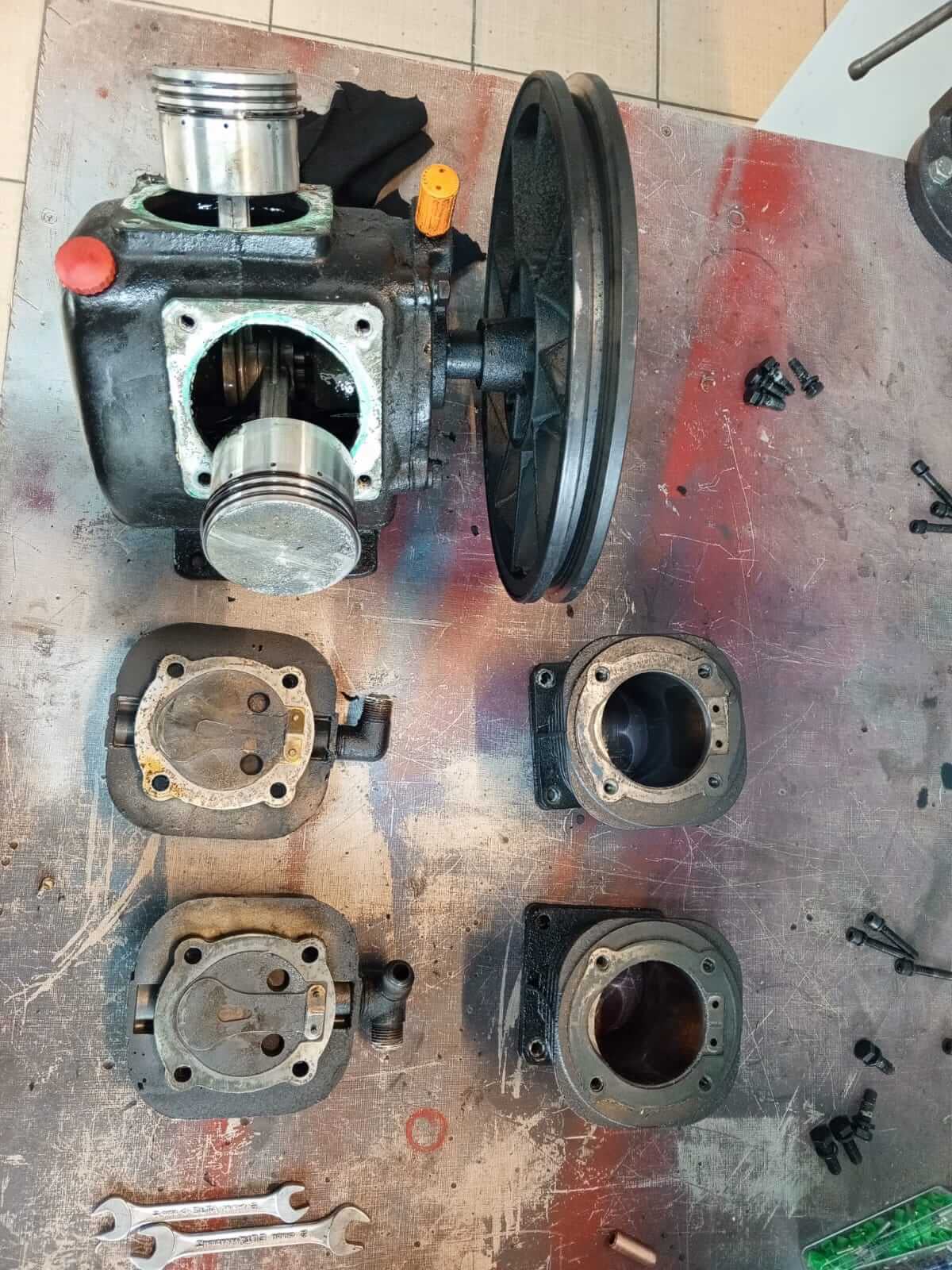 Pistonlu Kompresör Revizyonu | Tel: 0(546) 452 27 46 Kompresör Tamir Bakım Servisi Pendik Tuzla AY Makina Otomasyon