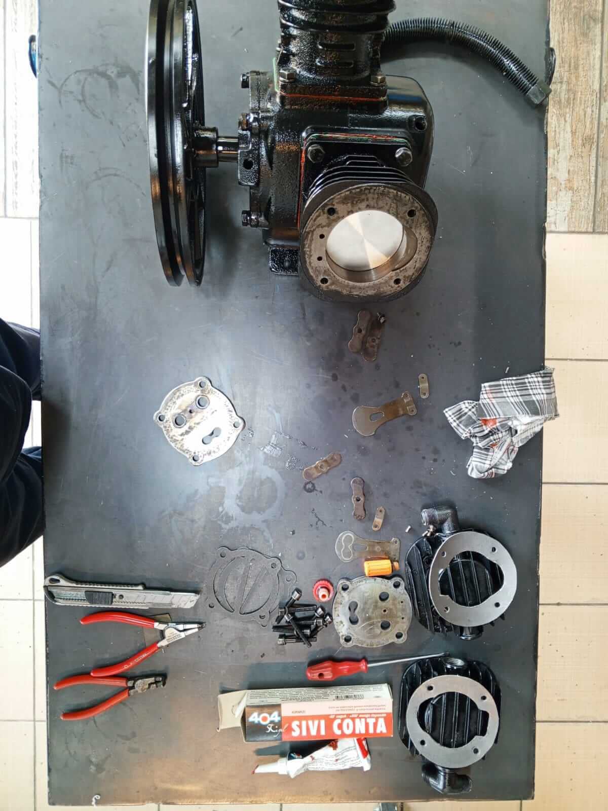 Pistonlu Kompresör Revizyonu | Tel: 0(546) 452 27 46 Kompresör Tamir Bakım Servisi Pendik Tuzla AY Makina Otomasyon