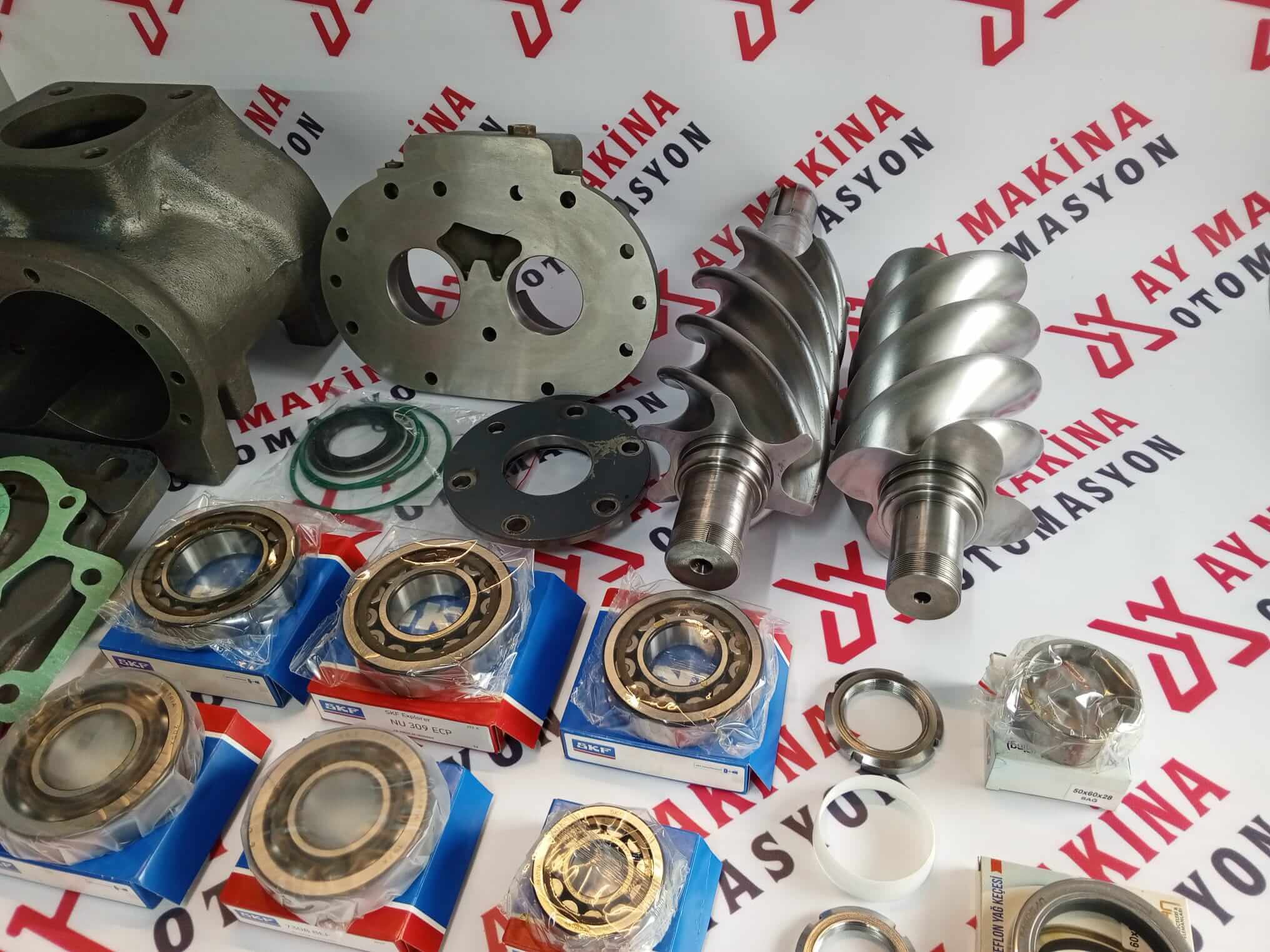 Vidalı Kompresör Revizyonu | Tel: 0(546) 452 27 46 Kompresör Tamir Bakım Servisi Pendik Tuzla AY Makina Otomasyon